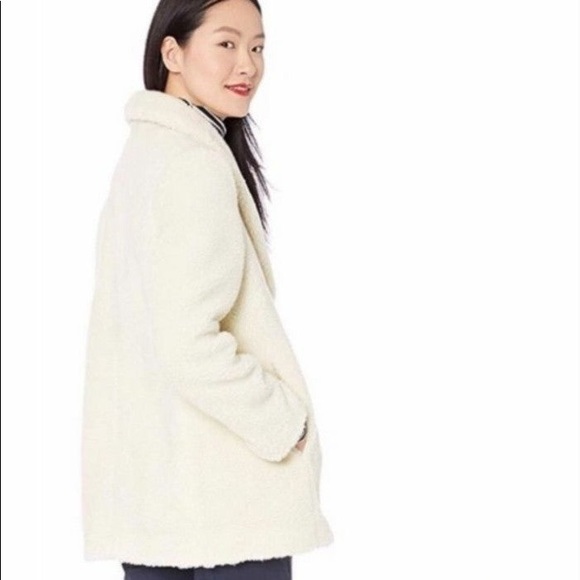 Nwot J Crew Teddy Fleece Buttonfront 